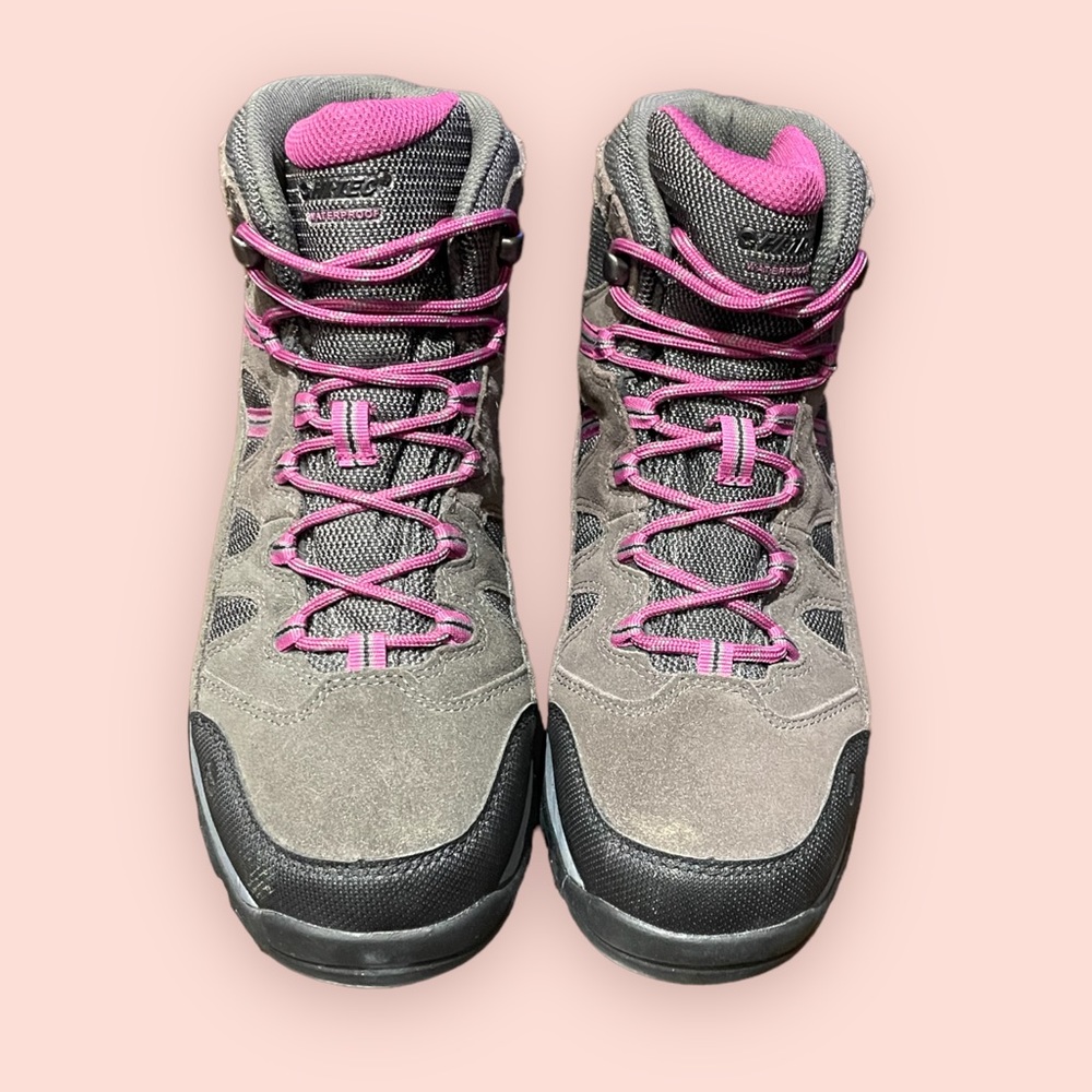 SOLD      Worn Once! Hi-Tec Waterproof Hikers